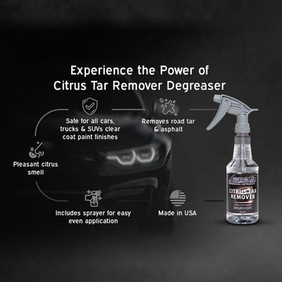 Lane's Citrus Tar Remover – Road Tar Degreaser for Car Paint