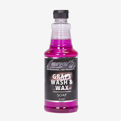 Lane’s Grape Auto Wash Soap with Wax – High Foam Shine