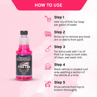 Pink Car Shampoo