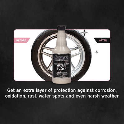 Aluminum & Chrome Wheel Polish – Shine & Protect