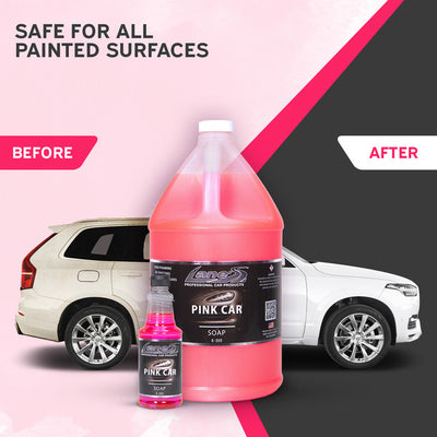 Lane’s Pink Car Shampoo – Foaming Auto Wash Soap