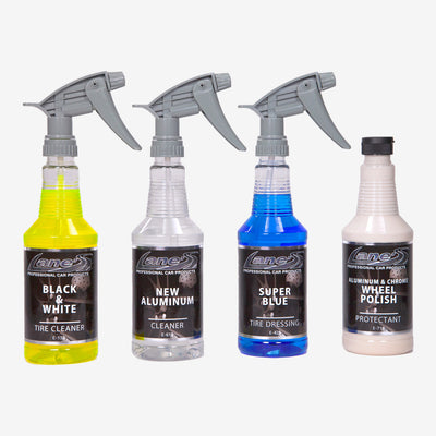 Aluminum Wheel & Tire Cleaner Kit K-1011 | Lane's Car Products