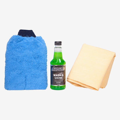 Car Wash Soap, Chamois & Wash Mitt Kit K-1018 | Lane's Car Care