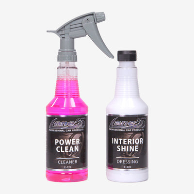 Auto Interior Shine & Vinyl Cleaner Kit – Lane's Car Products