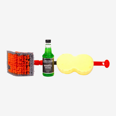 Car Wash Soap Brush & Sponge Kit K-1038 | Lane's Car Products