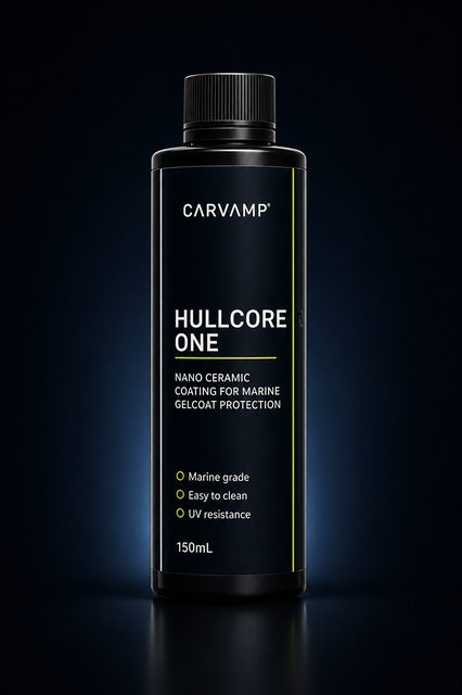 CARVAMP HULLCORE ONE marine gelcoat nano ceramic coating