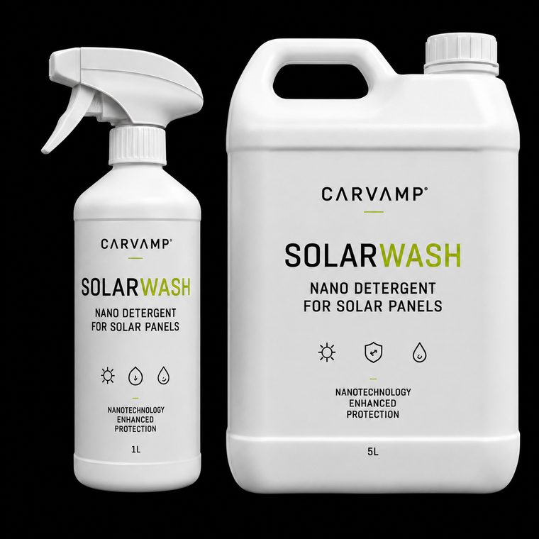 CARVAMP SOLARWASH nano detergent for solar panels