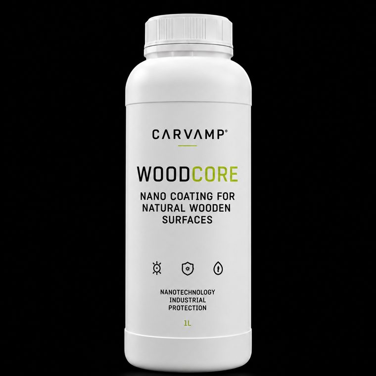 CARVAMP WOODCORE nano coating for natural wooden surfaces